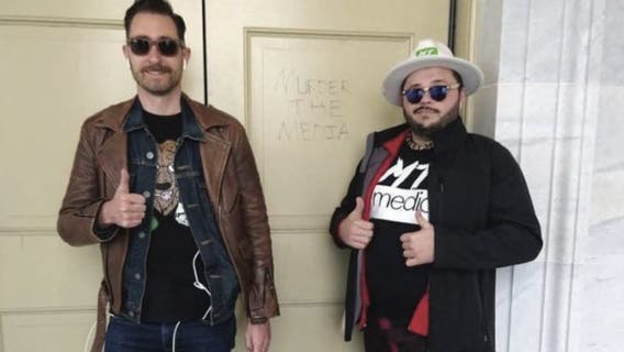 FBI says Burleson man carved 'Murder the Media' on Capitol door during riot