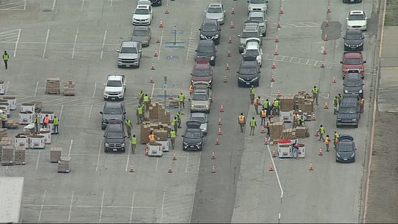 Tarrant Area Food Bank up to 40 distribution events a week to keep up with demand