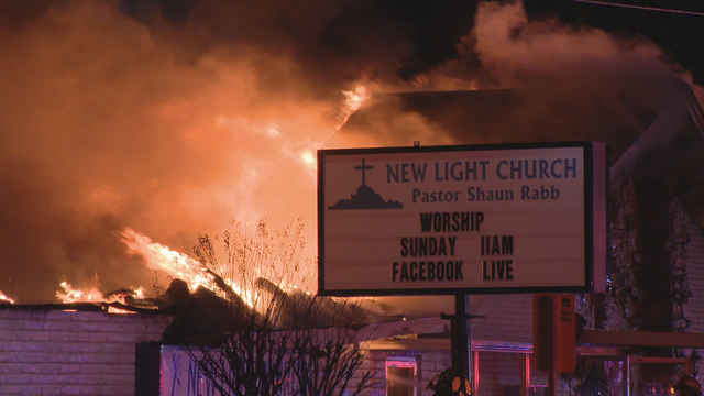 Overnight fire destroys Pleasant Grove church