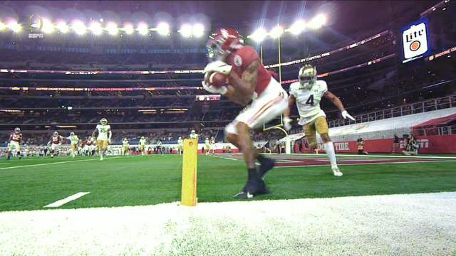 No. 1 Alabama beats Notre Dame 31-14 in Rose Bowl played in Arlington