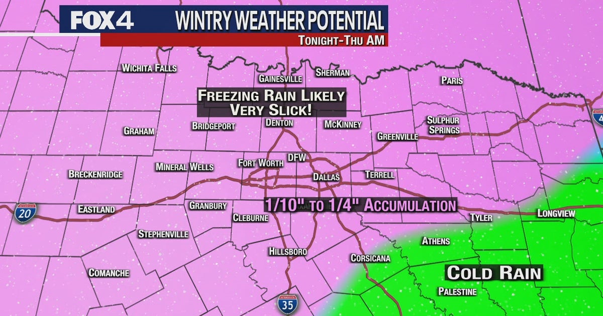 North Texas braces for potential of widespread freezing rain | FOX 4 ...