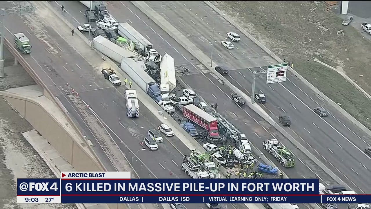 texas pile up video live