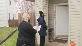 Dallas ISD officials going door-to-door to get their students back to school