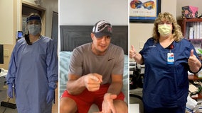 Gronk surprises 2 Tampa Bay area health care workers with Super Bowl tickets