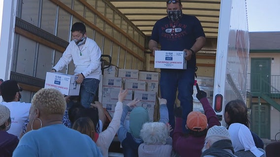 FEMA delivers more bottled water to North Texans