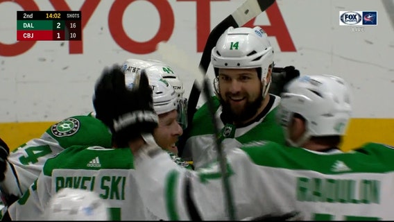 Pavelski tallies twice as Stars beat Blue Jackets 6-3