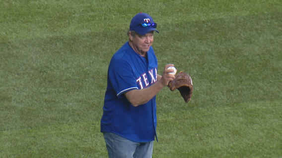 74-year-old baseball fan invited to play catch at Globe Life Field