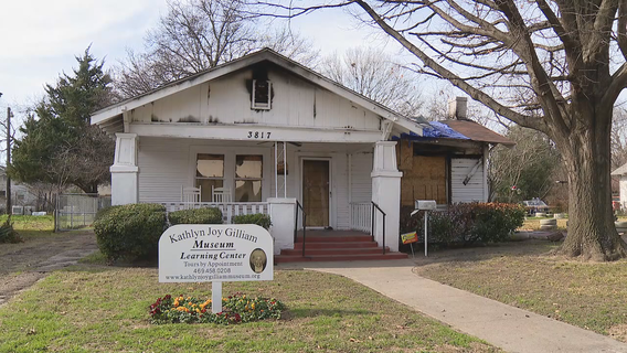 Museum honoring Dallas civil rights leader damaged by fire