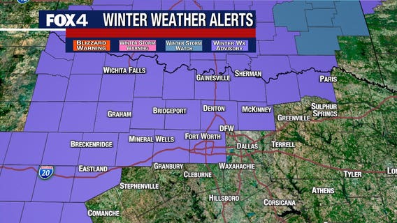 Winter Weather Advisory starts Tuesday night as North Texas preps for freezing rain