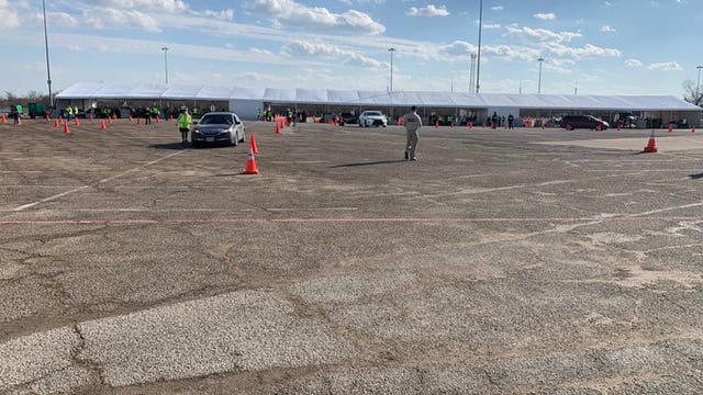 COVID-19 vaccination hubs across North Texas starting to reopen after closing due to winter weather