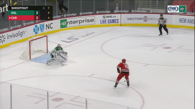 Trocheck, Reimer help Hurricanes beat Stars 4-3 in shootout