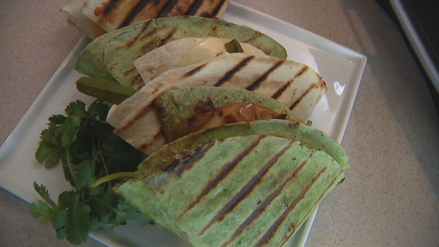 Put a twist on quesadillas