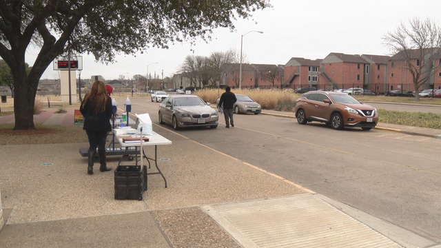 Dallas ISD schools hosting drive-thru COVID-19 vaccine registration events