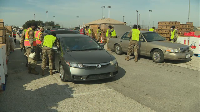 Tarrant Area Food Bank welcoming volunteers again for ongoing food distribution efforts