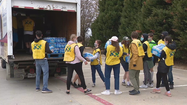 Organizations from across the country helping North Texans in need after last week's winter storm