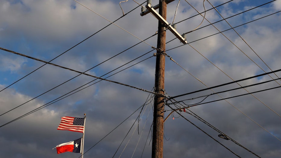 Texas power lines