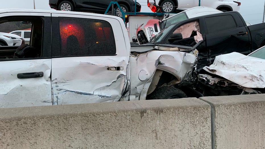 At least 6 dead in massive Texas crash involving over 100 cars