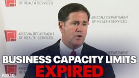 Gov. Ducey ends COVID-19 occupancy limits for Arizona businesses