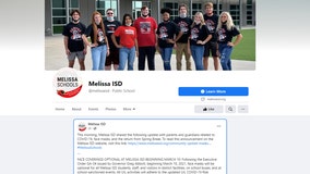 Melissa ISD makes face masks optional for students and staff