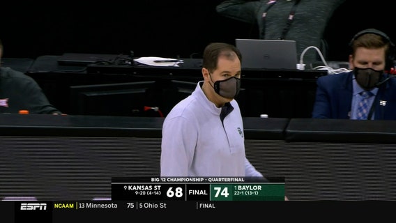 Teague, No. 2 Baylor outlast K-State in Big 12 quarters