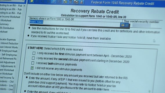 On Your Side: Stimulus checks & filing taxes