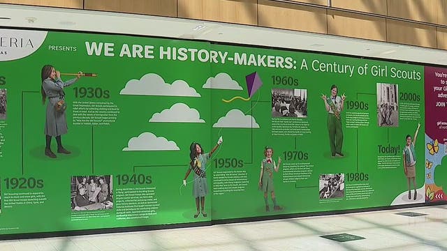 Girl Scout history exhibit opens at Galleria Dallas