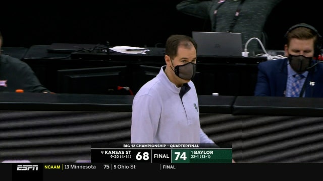 Teague, No. 2 Baylor outlast K-State in Big 12 quarters