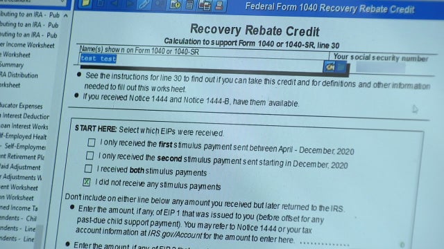 On Your Side: Stimulus checks & filing taxes