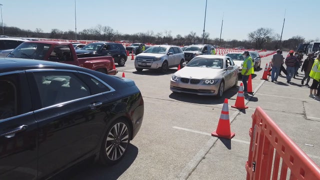 Dallas Fair Park mega-site begins vaccinating people 50 and older