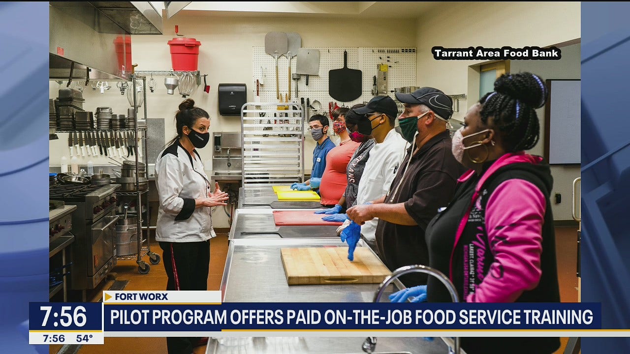 Program offers paid onthejob food service training