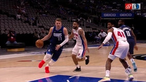 Doncic, Mavs beat Pistons 127-117 to stop 4-game home skid