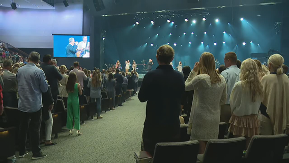 Many North Texans attend in-person church services for Easter Sunday