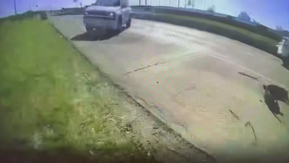 Royse City police officer struck by vehicle while helping stranded motorist