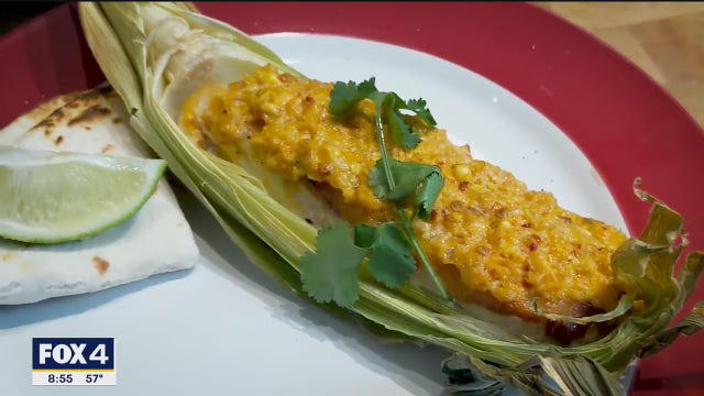 Sea Breeze Corn Husk-Wrapped Halibut 