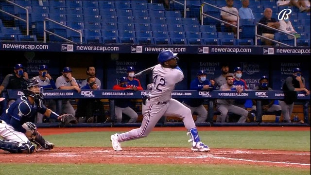 Garcia's 2-run homer in 10th lifts Rangers over Rays 6-4