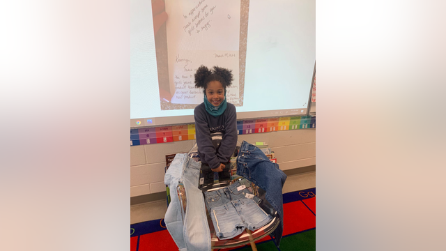 Old Navy responds to first-grader's request for girls' jeans with 'real pockets'