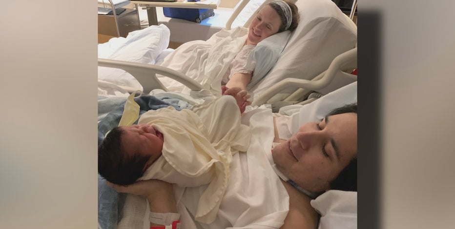 Waxahachie teacher hurt in devastating crash determined to be there for daughter's birth