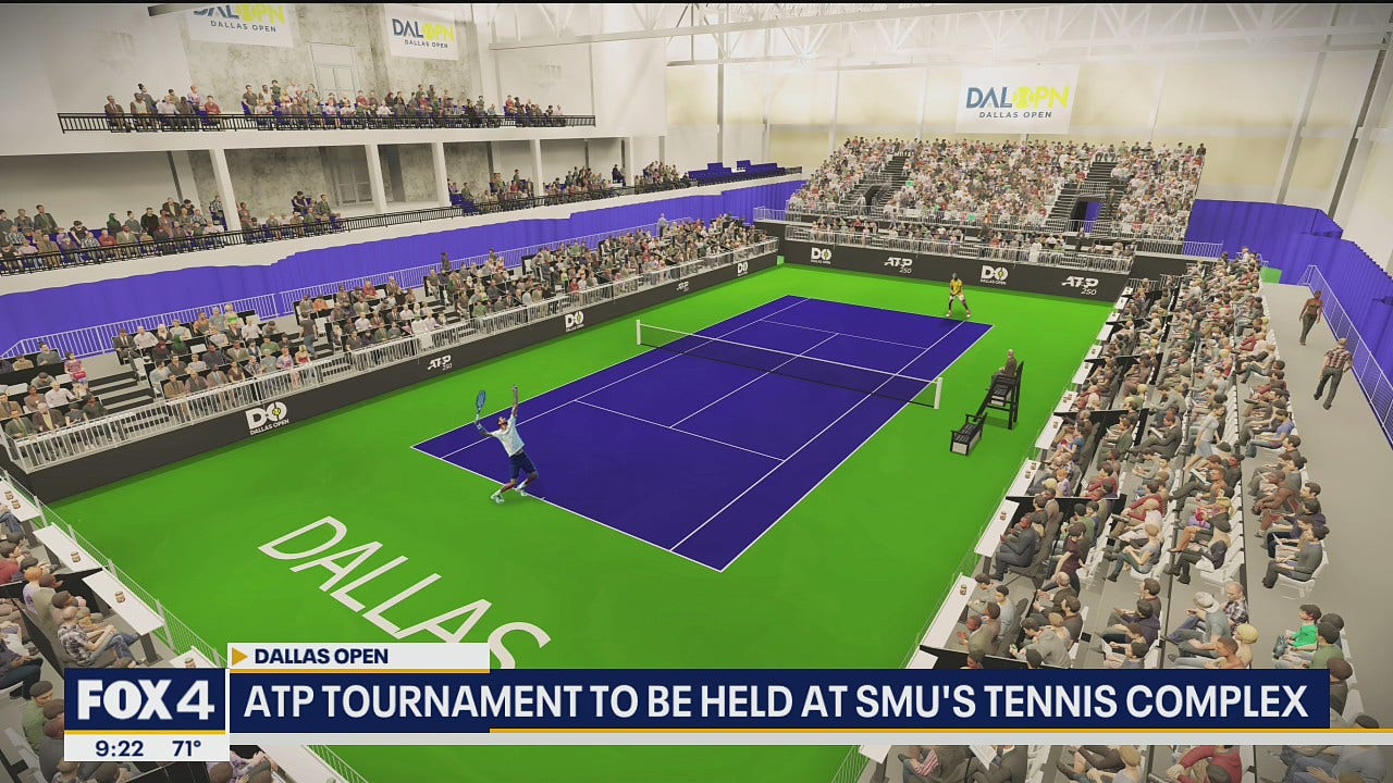 ATP's Dallas Open to be held at SMU's Tennis Complex