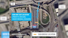 New northbound I-35E exit ramp to Dallas North Tollway opens Saturday