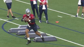 Dak Prescott tests repaired ankle during Dallas Cowboys workouts