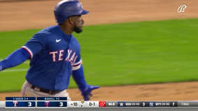 García homers in 10th, Rangers come back to beat Twins 6-3