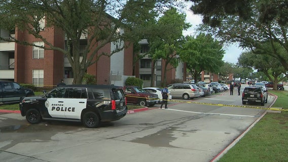 Domestic violence suspect shot after firing at Denton police officers