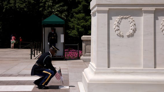 'Band of brothers': Guards keep eternal watch over Tomb of the Unknown Soldier