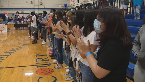 Fort Worth high school celebrates achievements of graduating seniors