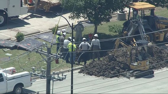 Natural gas leak prompts closures and evacuations in Frisco