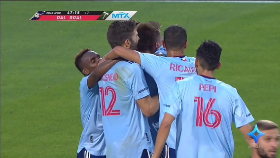 Ricaurte's early goal helps Dallas beat Timbers 4-1