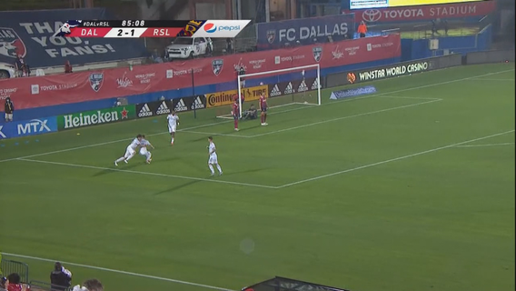 FC Dallas, Real Salt Lake trade late goals, tie 2-2