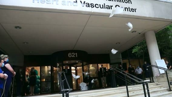 Tradition honoring North Texas healthcare workers continues despite pandemic