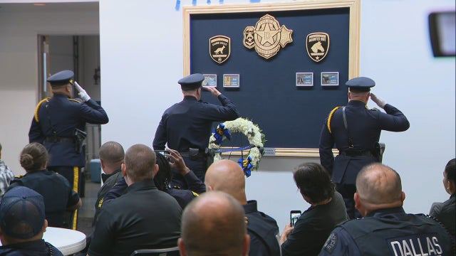 New memorial honors fallen Dallas police animals