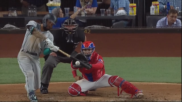 Mariners rebound from being no-hit with 5-4 win at Rangers